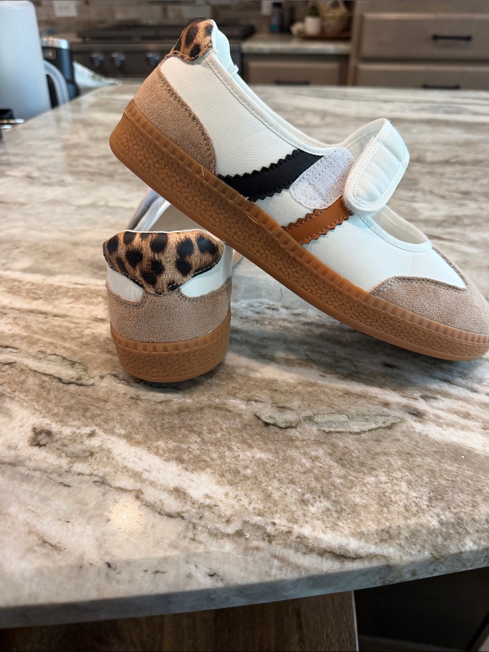 Corkys Hey Girl, calm down Mary Jane with leopard trim. Brand new - Picture 4 of 4